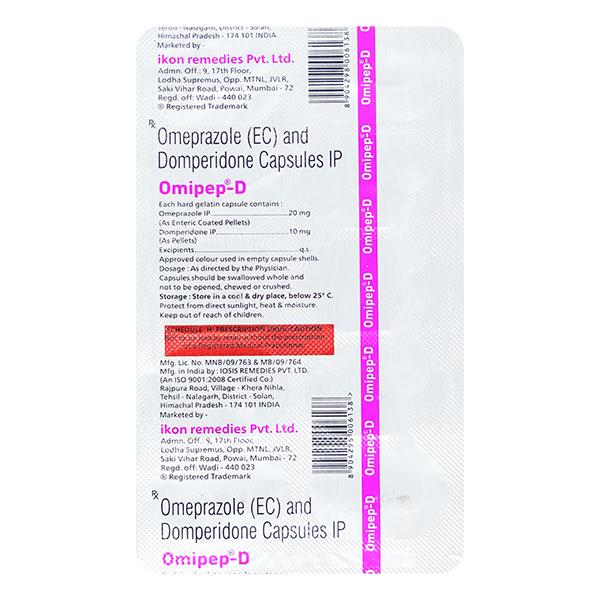 OMIPEP D Capsule 10's