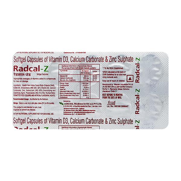 RADCAL Z Capsule 10's