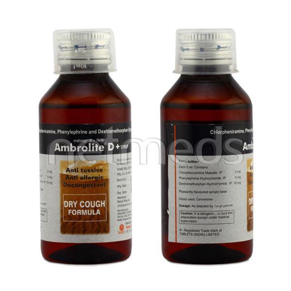 Ambrolite D + Syrup 100ml