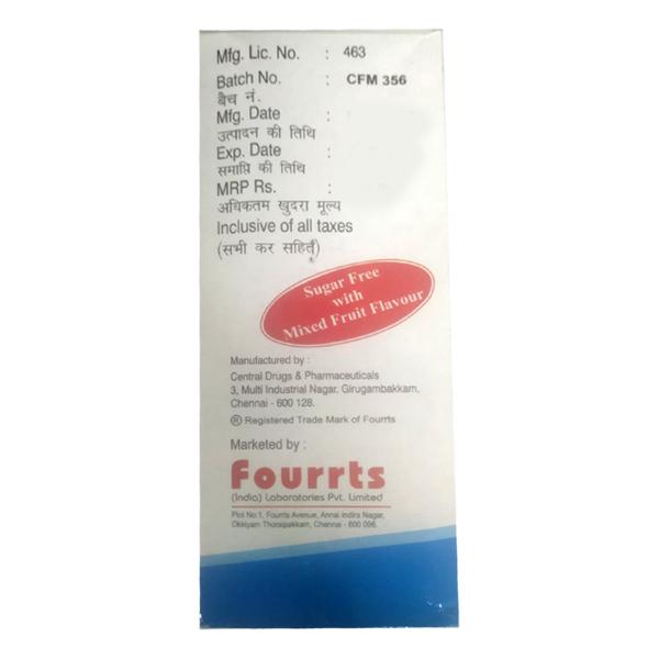 K MAC SUGAR FREE WITH MIXED FRUIT FLAVOUR Oral Solution 200ml