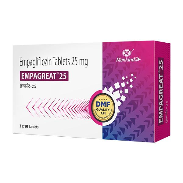 EMPAGREAT 25 Tablet 10's