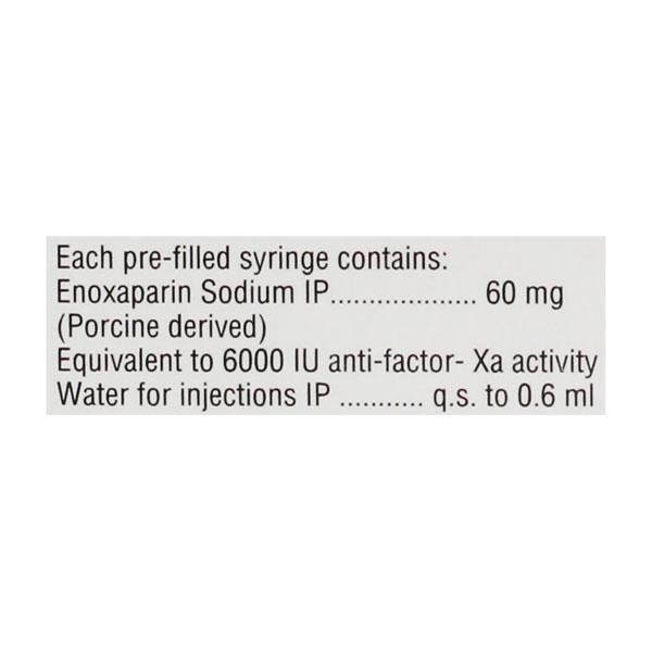 Enclex 60mg Injection(Pfs) 0.6ml