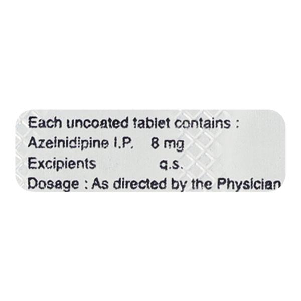 UNIAZ 8mg Tablet 10's