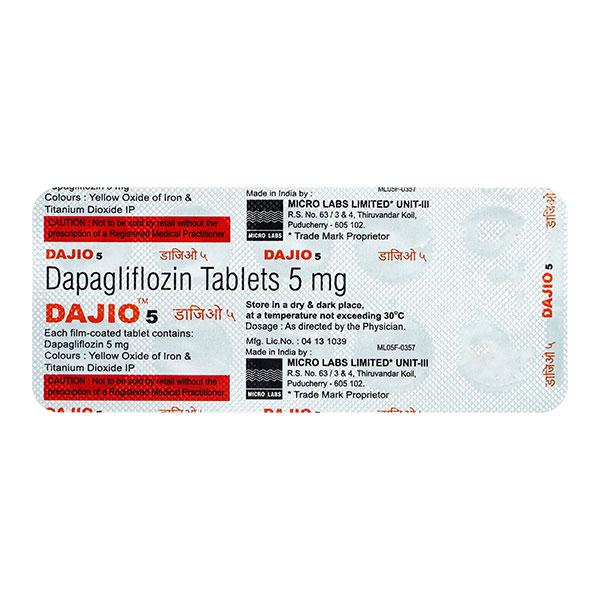 DAJIO 5 Tablet 10's