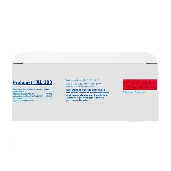 Prolomet XL 100mg Tablet 10'S