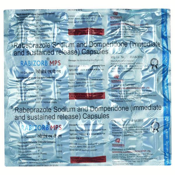 RABIZORB MPS Capsule 15's