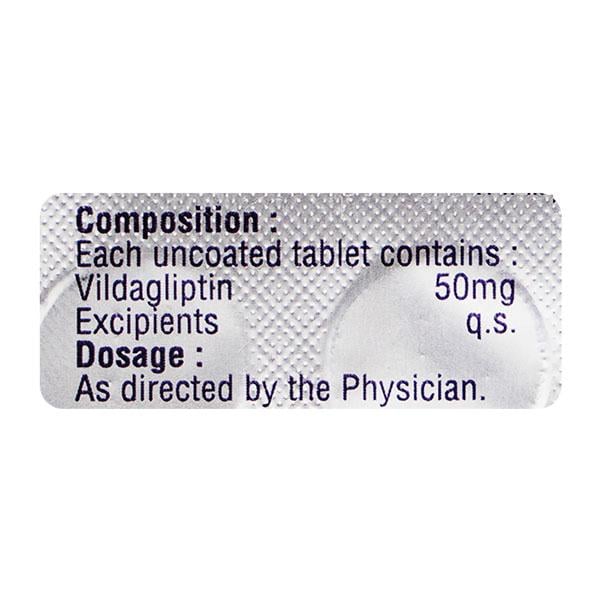 VILDANOL 50 Tablet 15's