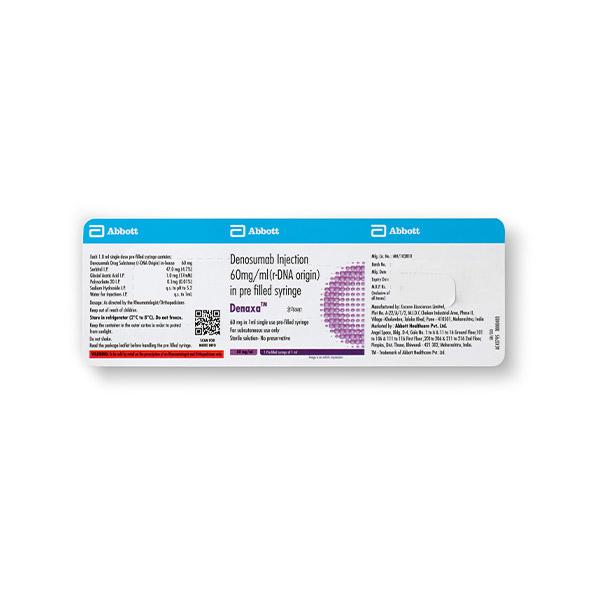 DENAXA 60mg Prefilled Syringe(Pfs) 1ml