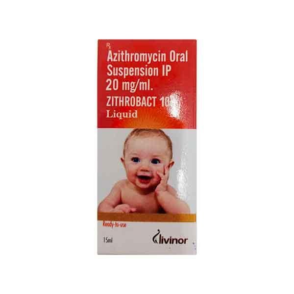 ZITHROBACT 100 Oral suspension 15ml
