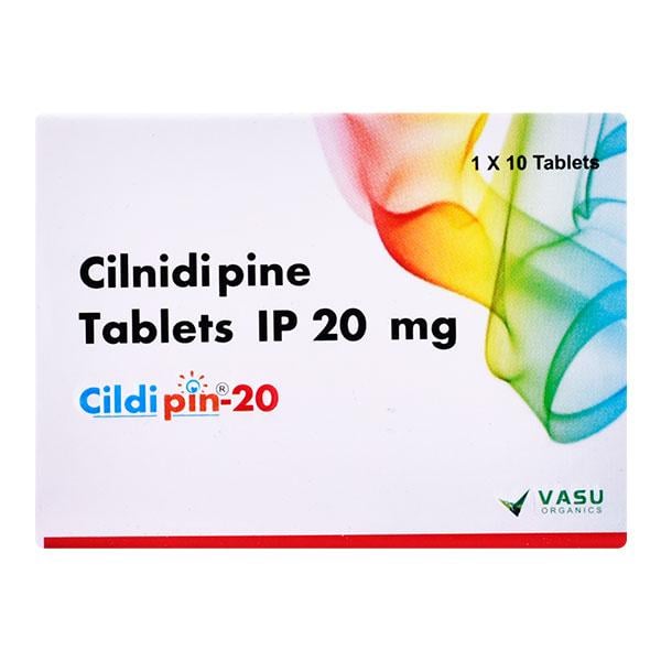 CILDIPIN 20mg Tablet 10's