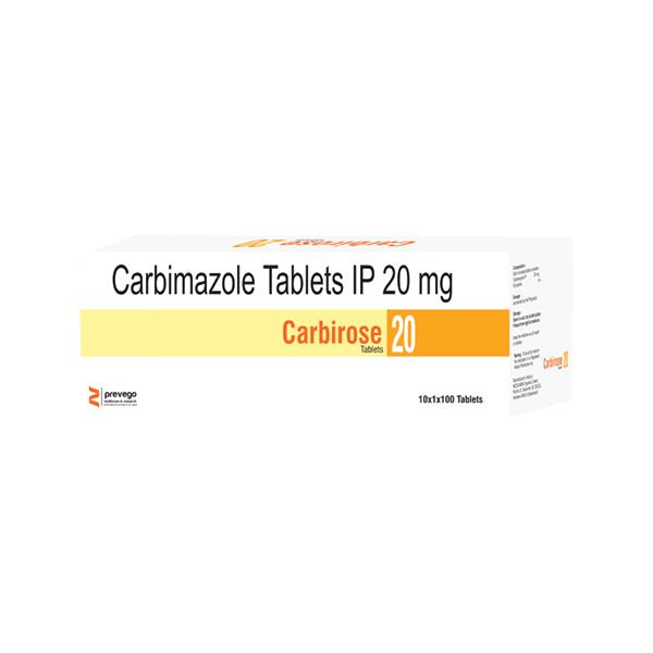 CARBIROSE 20 Tablet 100's