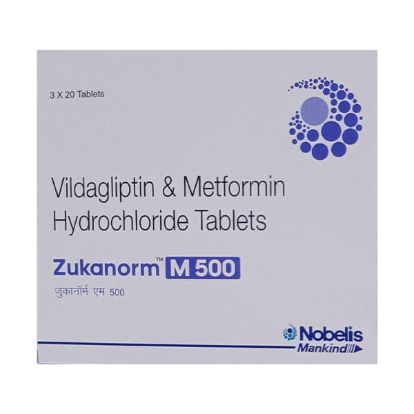 ZUKANORM M 500 Tablet 20's