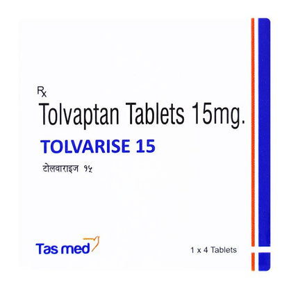 TOLVARISE 15 Tablet 4's