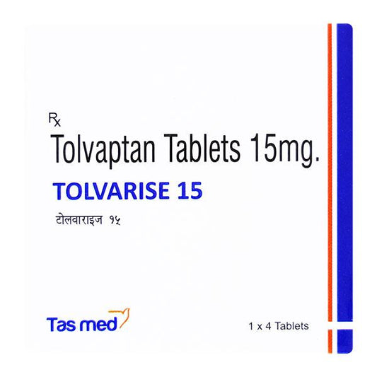 TOLVARISE 15 Tablet 4's