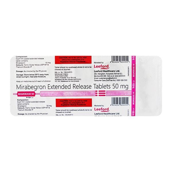 BEGROEASE 50 Tablet 10's