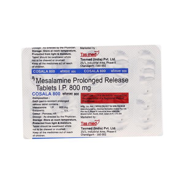 COSALA 800mg Tablet 10's