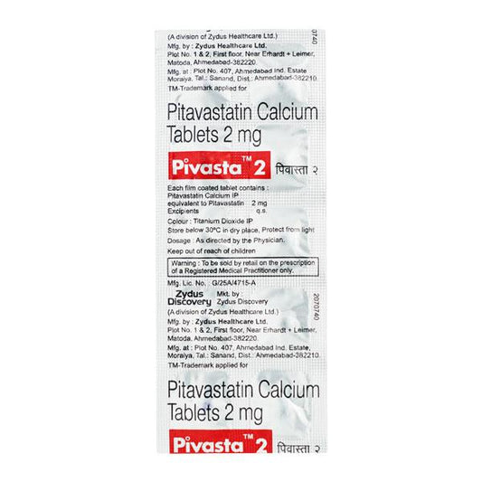 Pivasta 2mg Tablet 10'S