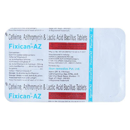 FIXICAN AZ Tablet 10's