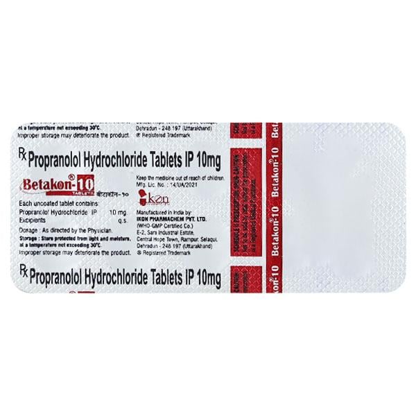 BETAKON 10 Tablet 10's