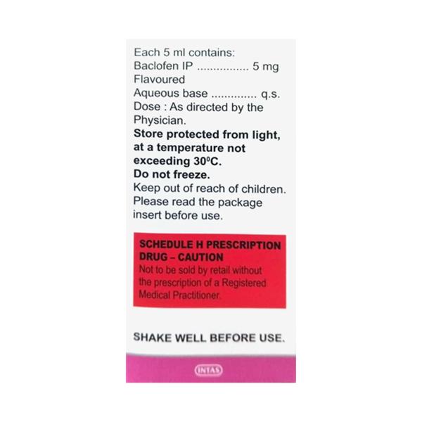 BACLOF LIQUID STRAWBERRY FLAVOUR Solution 200ml