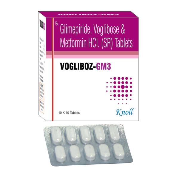 VOGLIBOZ GM3 Tablet 10's