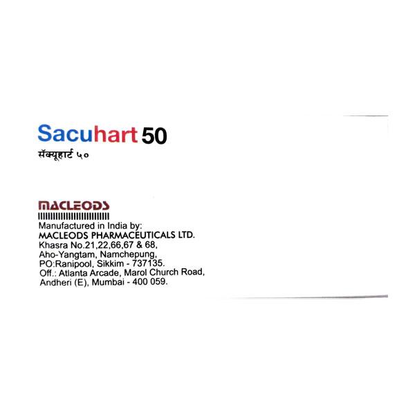 SACUHART 50 Tablet 10's