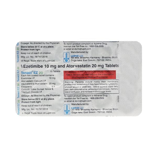 Tonact EZ 20mg Tablet 15'S