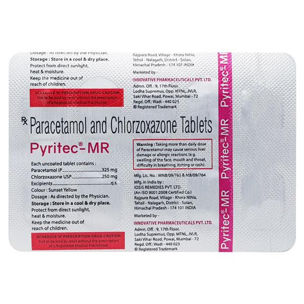 PYRITEC MR Tablet 10's