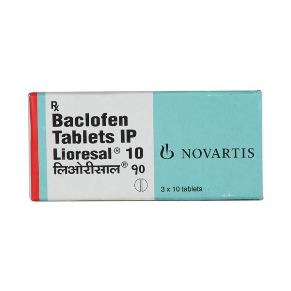 Lioresal 10mg Tablet 10'S