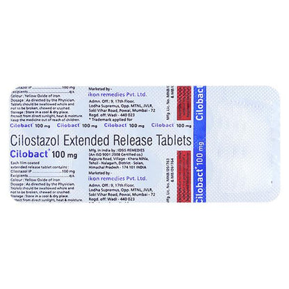 CILOBACT 100mg Tablet 10's