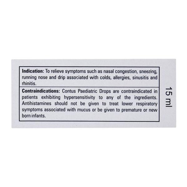 Contus Paediatric Drops 15ml