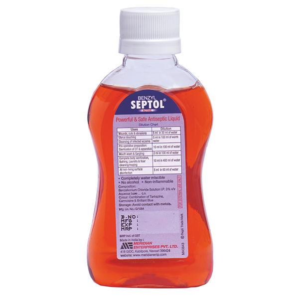 BENZYL SEPTOL ACTIVE Liquid 100ml