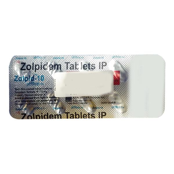 Zolpid 10mg Tablet 10'S