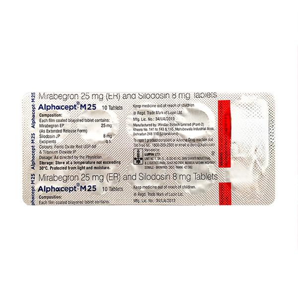 ALPHACEPT M 25 Tablet 10's