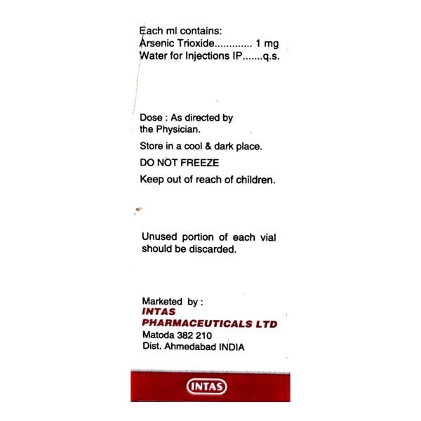 Arsenox 10mg Injection 10ml