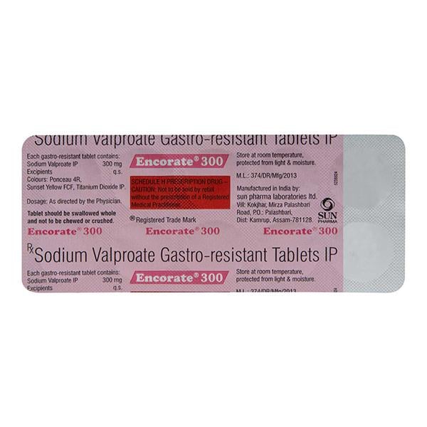 Encorate 300mg Tablet 10'S