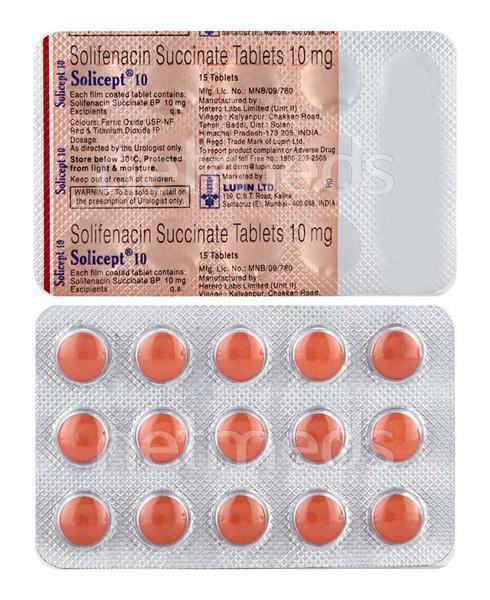 Solicept 10mg Tablet 15'S