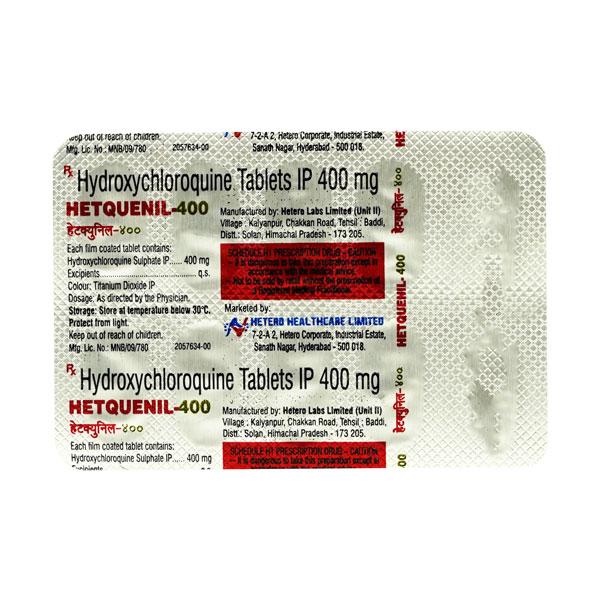 HETQUENIL 400 Tablet 10's