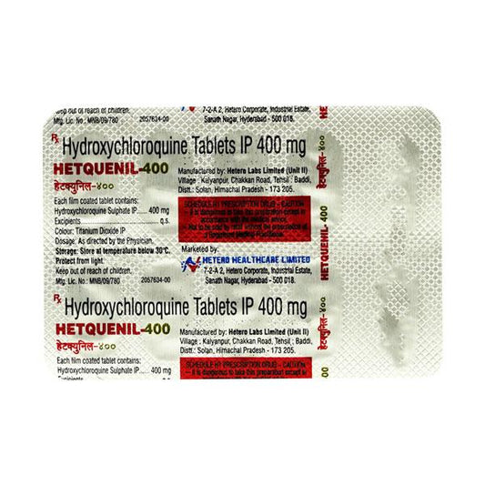 HETQUENIL 400 Tablet 10's
