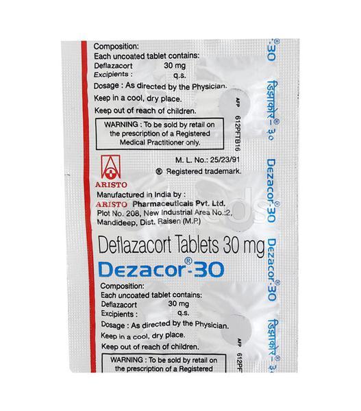 Dezacor 30mg Tablet 6'S