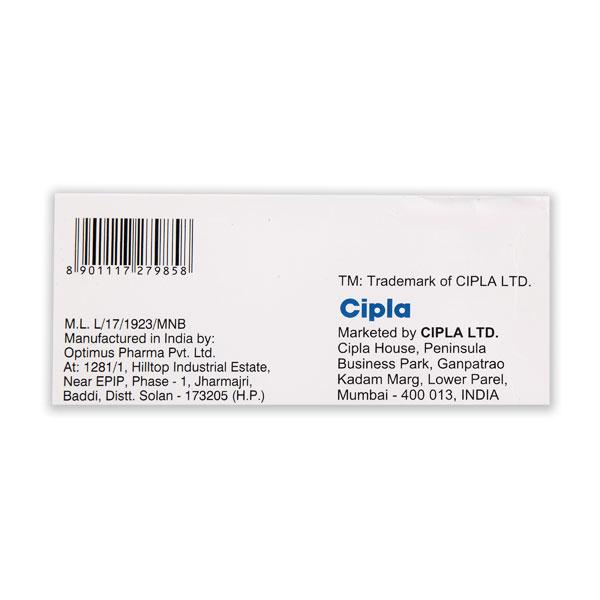 CIPVILDIN M 50/500mg Tablet 15's