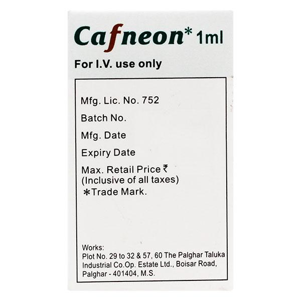 CAFNEON 20mg Injection 1ml