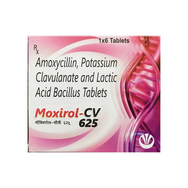 MOXIROL CV 625 Tablet 6's