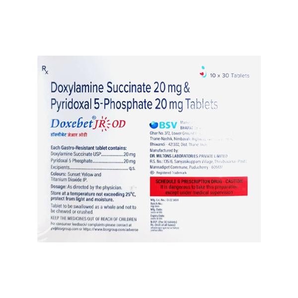 DOXEBET JR OD Tablet 30's