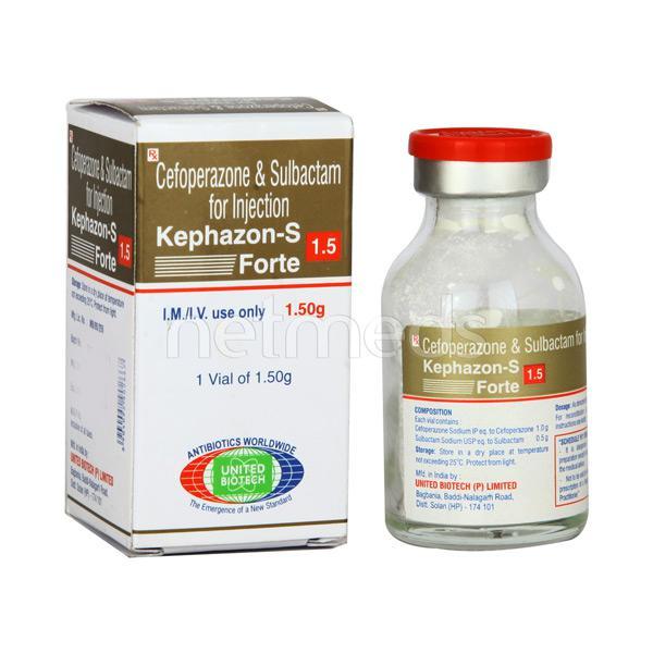 Kephazon S Forte 1.5gm Injection 1's