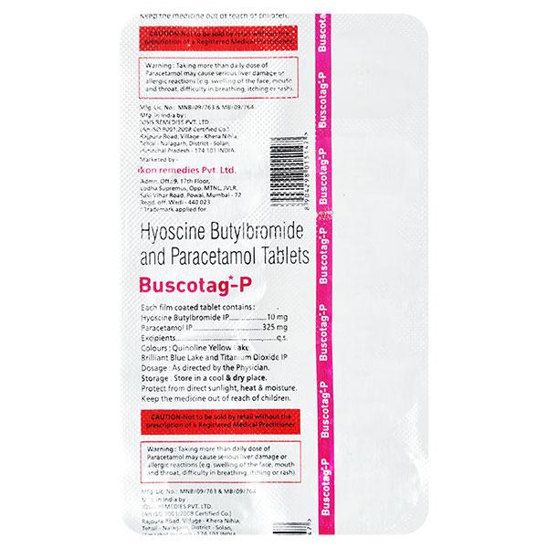 BUSCOTAG P Tablet 10's