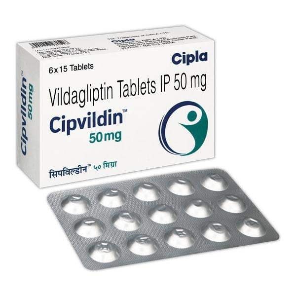 CIPVILDIN 50 Tablet 15's