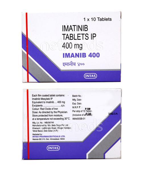 Imanib 400mg Tablet 10'S
