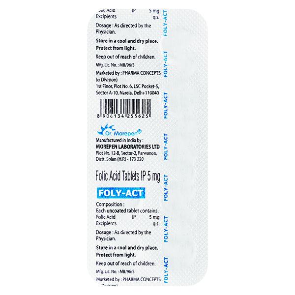 FOLY ACT Tablet 10's