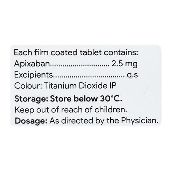 FAXAPIX 2.5 Tablet 10's